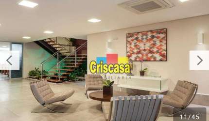 Flat com 1 dormitório, 27 m² - venda por R$ 220.000,00 ou aluguel por R$ 2.532,44/mês - Imbetiba - Macaé/RJ