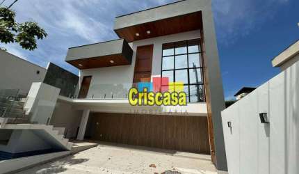 Casa com 3 dormitórios, 226 m² - venda por R$ 1.390.000,00 ou aluguel por R$ 9.588,33 - Vale dos Cristais - Macaé/RJ