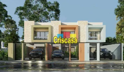 Casa com 3 dormitórios à venda, 126 m² por R$ 750.000,00 - Jardim Guanabara - Macaé/RJ