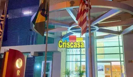 Flat com 1 dormitório para alugar, 35 m² - Centro - Macaé/RJ