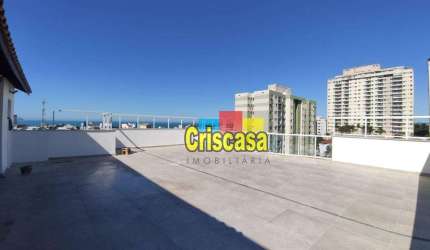 Cobertura com 3 dormitórios à venda, 127 m² por R$ 870.000,00 - Glória - Macaé/RJ