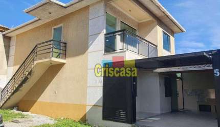 Casa com 2 dormitórios à venda, 67 m² por R$ 480.000,00 - Atlântica - Rio das Ostras/RJ
