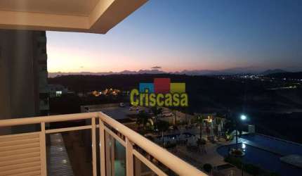 Apartamento com 3 dormitórios para alugar, 76 m² por R$ 4.381,17/mês - Glória - Macaé/RJ