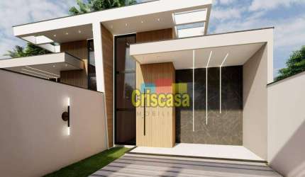 Casa com 2 dormitórios à venda, 76 m² por R$ 420.000,00 - Lagoa - Macaé/RJ
