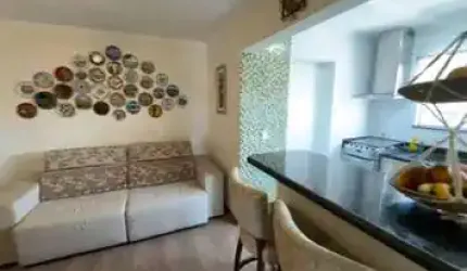 Apartamento no bairro Novo Mundo Curitiba com área útil de 68,09m², sendo 3 quartos (1 suíte), sala 2 ambientes com sacada, cozinha planejada, armários planejados nos quartos, 2 vagas de garagem.