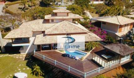 Casa com 5 dormitórios à venda, 350 m² por R$ 6.500.000,00 - Ferradurinha - Armação dos Búzios/RJ