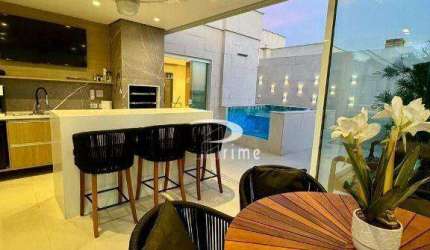 Cobertura com 3 dormitórios à venda, 211 m² por R$ 2.862.000,00 - Camboinhas - Niterói/RJ