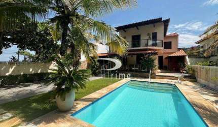 Casa com 5 dormitórios à venda, 360 m² por R$ 3.500.000,00 - Itacoatiara - Niterói/RJ