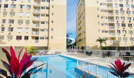 Apartamento com 2 dormitórios para alugar, 55 m² por R$ 2.242,00/mês - Piratininga - Niterói/RJ