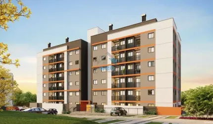 Apartamento com 2 quartos à venda na Rua José Marcelino da Silva Júnior, 941, Cidade Industrial, Curitiba por R$ 411.030