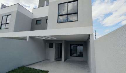 Casa em condomínio fechado com 3 quartos à venda na Rua Doutor Heleno da Silveira, 535, Boqueirão, Curitiba por R$ 930.000