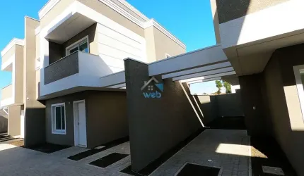 Casa em condomínio fechado com 3 quartos à venda na Rua Salvador, 557, Cajuru, Curitiba por R$ 712.000