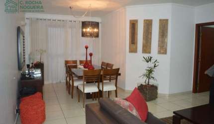 APARTAMENTO MOBILIADO COM 03 DORMITÓRIOS  - JARDIM DAS NAÇÕES