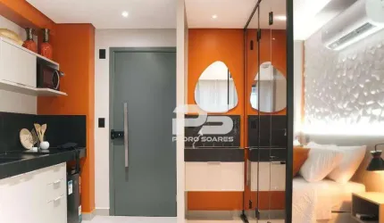 Flat com 1 dormitório à venda, 18 m² por R$ 365.000 - Bessa - João Pessoa/PB