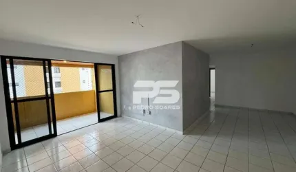 Apartamento com 3 dormitórios para alugar, 105 m² por R$ 4.000/mês - Manaíra - João Pessoa/PB