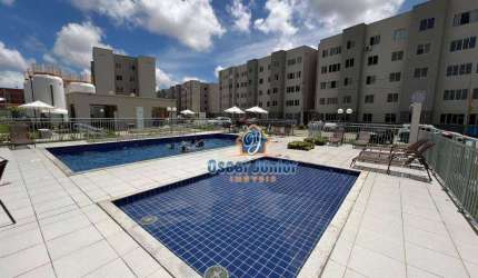 Apartamento com 2 Quartos (1 Suíte), Lazer Completo,  45 m² por R$ 230.000 - Passaré - Fortaleza/CE