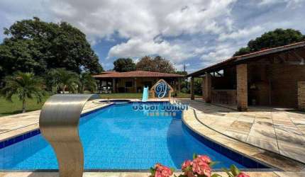 PARAÍSO TROPICAL NO MELHOR DE PINDIRETAMA! Chácara com 4 Quartos (3 Suítes), 13500 m² por R$ 1.000.000 - Pindoretama - Pindoretama/CE