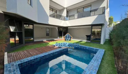 Casa Duplex com 5 Suítes + Varanda Gourmet e Finíssimo Acabamento, 433 m² por R$ 4.300.000 - Condomínio Alphaville Fortaleza Residencial - Eusébio/CE