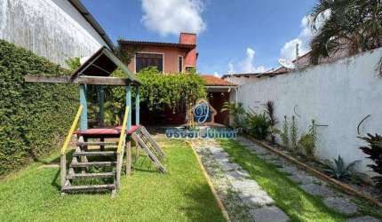 Casa Dúplex com 1 Suíte + Wc Social à venda, 140 m² por R$ 330.000 - Prefeito José Walter - Fortaleza/CE