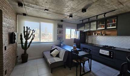 Apartamento Mobiliado com Estilo Industrial – Alto da Mooca/SP*