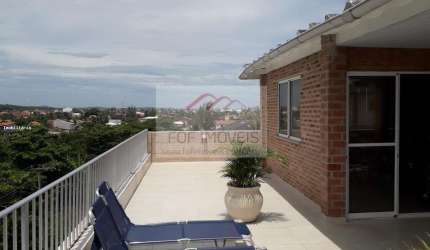 Cobertura Duplex para Venda em Saquarema, Barra Nova, 4 dormitórios, 2 suítes, 3 banheiros, 2 vagas