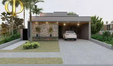 Casa com 3 dormitórios à venda, 210 m² por R$ 1.490.000,00 - Condomínio Royal Garden - Paulínia/SP