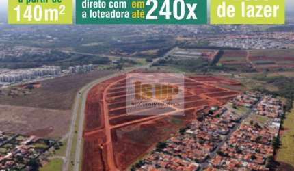 Lançamento de terrenos em bairro aberto na cidade de Paulínia!