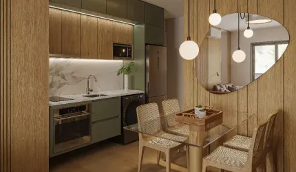 LOFTS e Apartamentos de 1 e 2 quartos com varanda e Lazer.