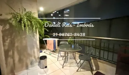 Apartamento de 3 quartos, 1 suíte, varanda e vaga.