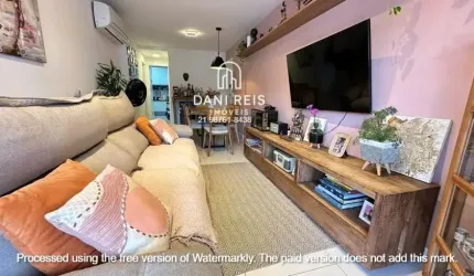 Apartamento 3 quartos, 2 suítes, varanda e vaga.