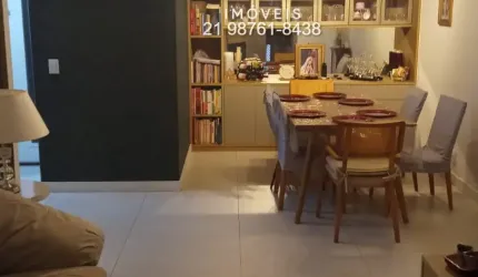 Apartamento de 4 quartos, 2 suítes e 2 vagas.