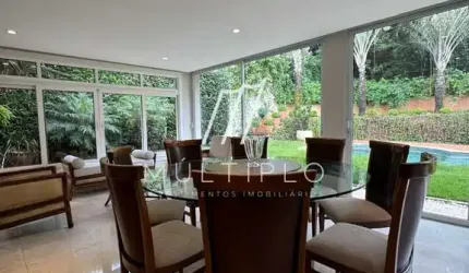 Experiência Toscana no Brasil!  Esta casa exclusiva para locação Tamboré 2