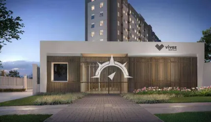 PORTO NOBRE vende excelente apartamento VIVAZ ECOVILLE com 1 dormitório,