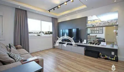 Apto mobiliado de 75m² -
