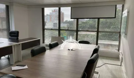 Sala comercial mobiliada de 54m² - Auxiliadora