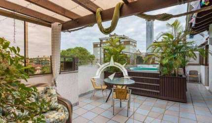 Cobertura com 2 dormitórios à venda, 166 m² por R$ 650.000,00 - Jardim Itu Sabará - Porto Alegre/RS