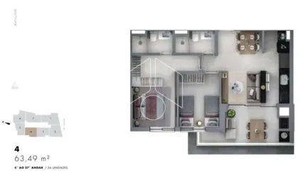 Residencial Apartamento em Marília