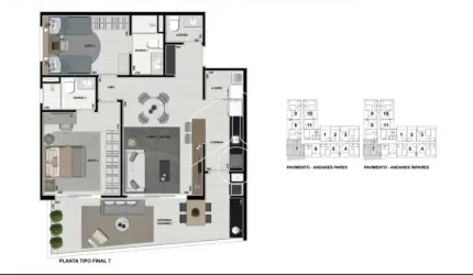 Residencial Apartamento em Marília
