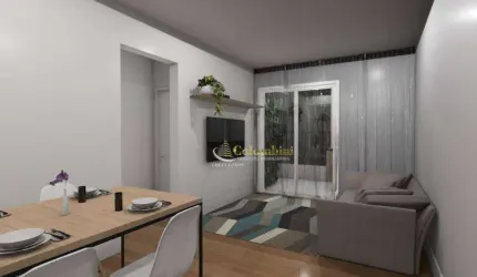 Apartamento com 2 dormitórios à venda, 64 m² por R$ 750.000,00 - Campestre - Santo André/SP