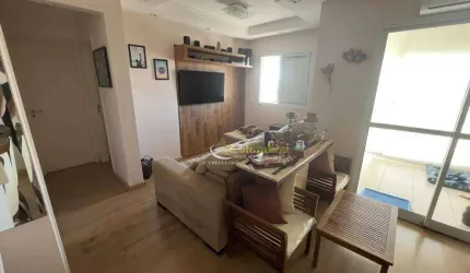 Apartamento com 3 dormitórios à venda, 77 m² - Campestre - Santo André/SP