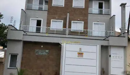 Apartamento com 2 dormitórios à venda, 56 m² por R$ 405.000,00 - Vila Scarpelli - Santo André/SP