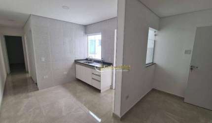 Apartamento com 2 dormitórios à venda, 47 m² por R$ 380.000 - Vila Palmares - Santo André/SP