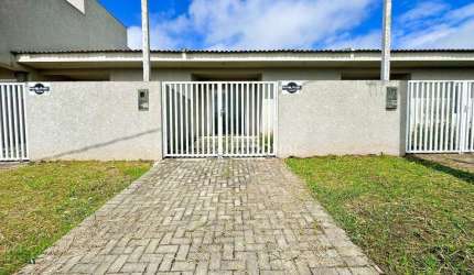 Casa nova com 2 dormitórios à venda, 64 m² por R$ 250.000 - Cohapar - Guaratuba/PR