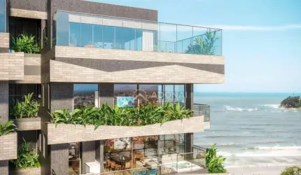 Apartamento com 3 dormitórios à venda por R$ 3.800.000,00 - Centro - Guaratuba/PR
