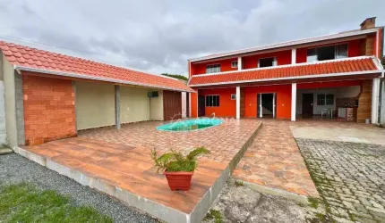 Sobrado com 6 dormitórios à venda, 249 m² por R$ 1.200.000,00 - Brejatuba - Guaratuba/PR