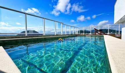 Apartamento com Vista para o Mar, 3 dormitórios à venda por R$ 1.500.000 - Centro - Guaratuba/PR