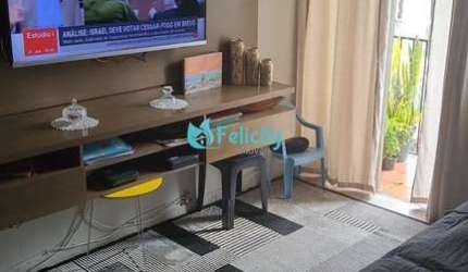 Apartamento com 2 dorms, 1 vaga, 60m2 no Jardim Santa Mônica