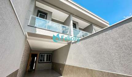 Sobrado NOVO com 4 dorms, 3 suítes, 2 vagas, 175m2 no Pq. São Domingos
