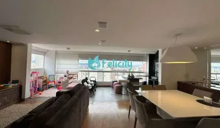 Apartamento com 3 suítes, 3 vagas, 136m2 em Perdizes