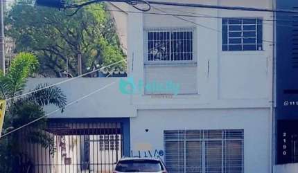Casa Comercial com 230m2, 8 salas, 2 vagas na Vila Pompéia